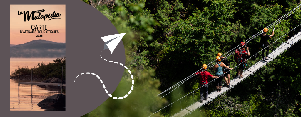 Carte touristique de La Matapédia