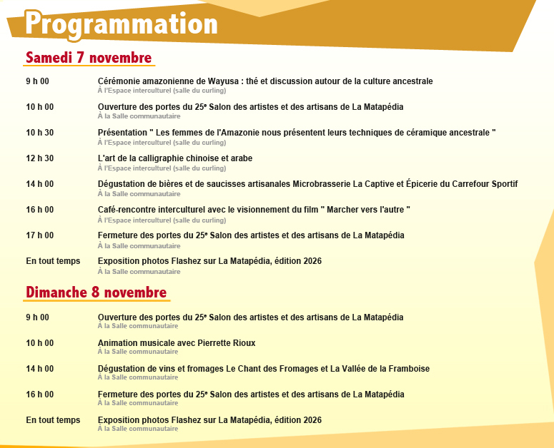 Programmation