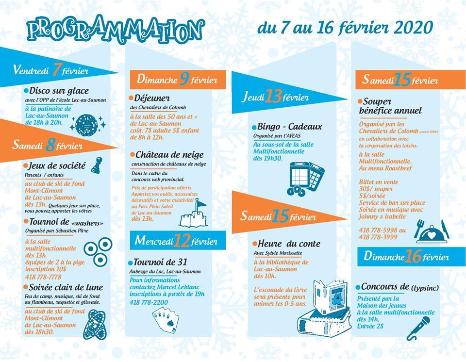 Carnaval de LacauSaumon La Matapédia