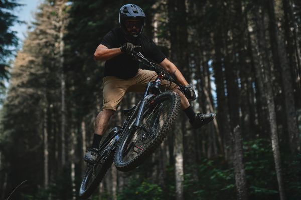 Vélo de montagne à Val d'Irene